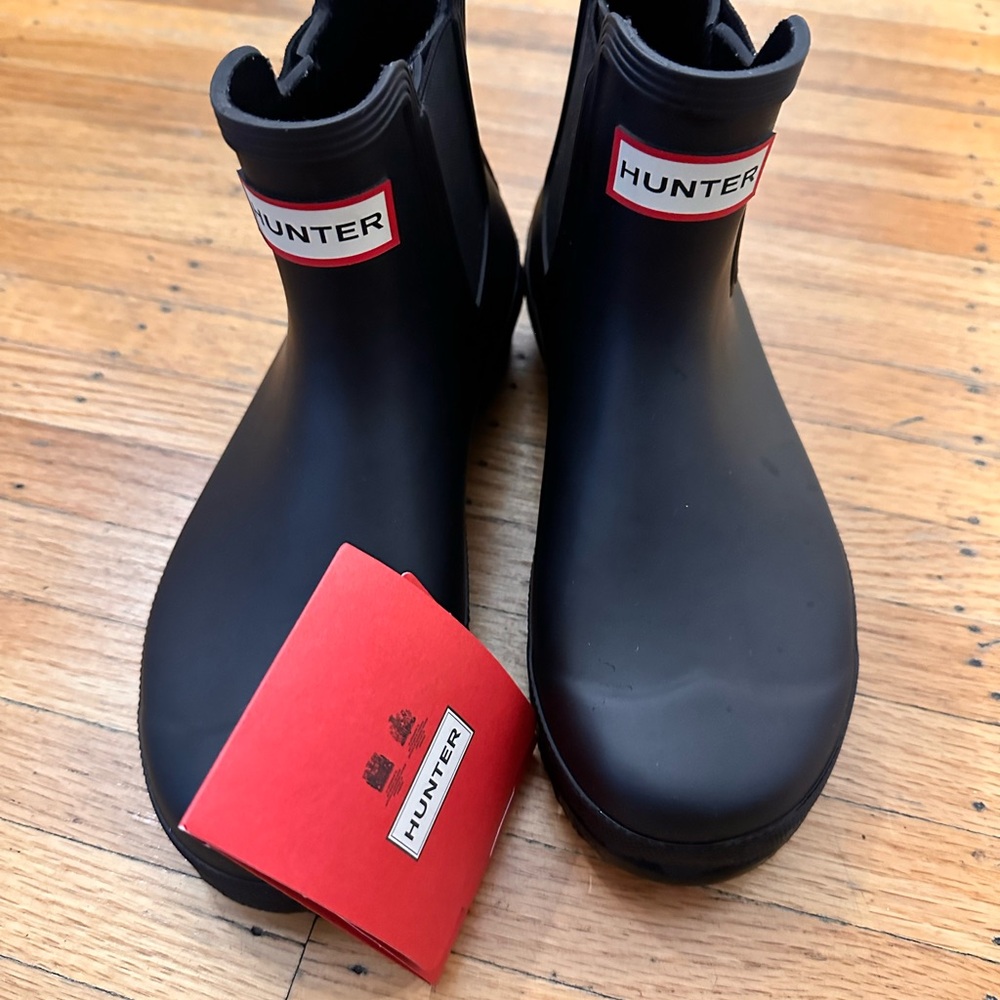 Brand new Hunter ankle booties